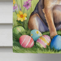 Border Terrier Easter Egg Hunt House Flag