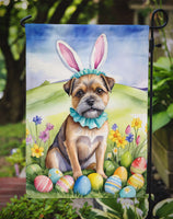 Border Terrier Easter Egg Hunt Garden Flag