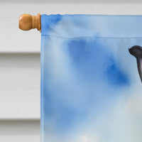 Borzoi Easter Egg Hunt House Flag