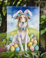 Borzoi Easter Egg Hunt Garden Flag