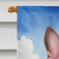 Boston Terrier Easter Egg Hunt House Flag