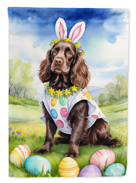 Boykin Spaniel Easter Egg Hunt House Flag