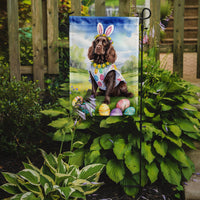 Boykin Spaniel Easter Egg Hunt Garden Flag