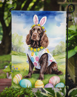 Boykin Spaniel Easter Egg Hunt Garden Flag