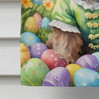 Brussels Griffon Easter Egg Hunt House Flag