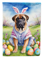 Bullmastiff Easter Egg Hunt House Flag