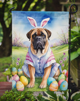 Bullmastiff Easter Egg Hunt Garden Flag