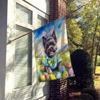 Cairn Terrier Easter Egg Hunt House Flag