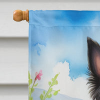 Cairn Terrier Easter Egg Hunt House Flag