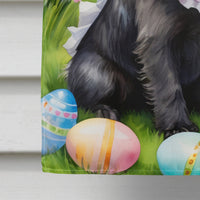 Cairn Terrier Easter Egg Hunt House Flag