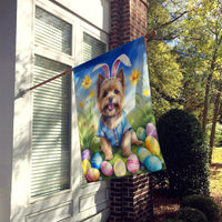 Cairn Terrier Easter Egg Hunt House Flag