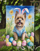 Cairn Terrier Easter Egg Hunt Garden Flag