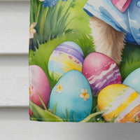 Cairn Terrier Easter Egg Hunt House Flag