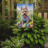 Cairn Terrier Easter Egg Hunt Garden Flag