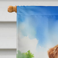 Chesapeake Bay Retriever Easter Egg Hunt House Flag