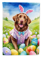 Chesapeake Bay Retriever Easter Egg Hunt House Flag