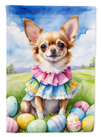 Chihuahua Easter Egg Hunt House Flag