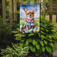 Chihuahua Easter Egg Hunt Garden Flag