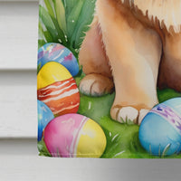 Chow Chow Easter Egg Hunt House Flag