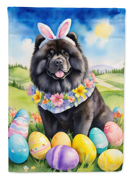 Chow Chow Easter Egg Hunt House Flag