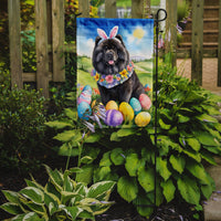 Chow Chow Easter Egg Hunt Garden Flag