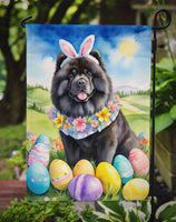 Chow Chow Easter Egg Hunt Garden Flag