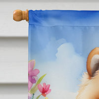 Chow Chow Easter Egg Hunt House Flag