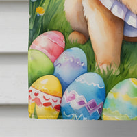 Chow Chow Easter Egg Hunt House Flag