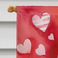 Afghan Hound My Valentine House Flag