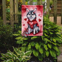 Alaskan Klee Kai My Valentine Garden Flag