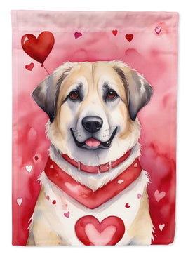 Anatolian Shepherd Dog My Valentine House Flag