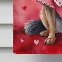 Belgian Tervuren My Valentine House Flag