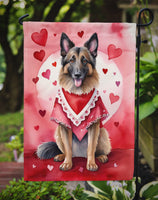 Belgian Tervuren My Valentine Garden Flag