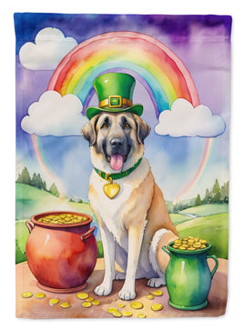 Anatolian Shepherd St Patrick's Day House Flag