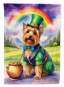 Australian Terrier St Patrick's Day House Flag