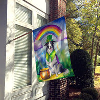 Borzoi St Patrick's Day House Flag