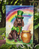 Boykin Spaniel St Patrick's Day Garden Flag