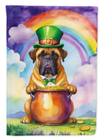 Bullmastiff St Patrick's Day House Flag