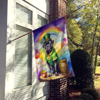 Cane Corso St Patrick's Day House Flag