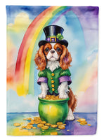 Cavalier Spaniel St Patrick's Day House Flag