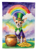 Chihuahua St Patrick's Day House Flag