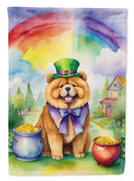 Chow Chow St Patrick's Day House Flag