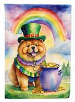 Chow Chow St Patrick's Day House Flag