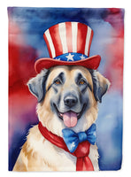 Anatolian Shepherd Patriotic American House Flag