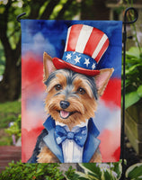 Australian Terrier Patriotic American Garden Flag