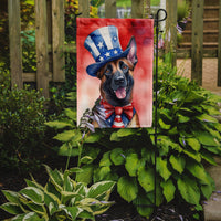 Belgian Malinois Patriotic American Garden Flag