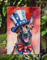 Belgian Malinois Patriotic American Garden Flag