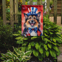 Belgian Tervuren Patriotic American Garden Flag