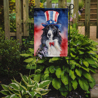 Borzoi Patriotic American Garden Flag