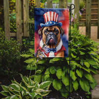 Bullmastiff Patriotic American Garden Flag